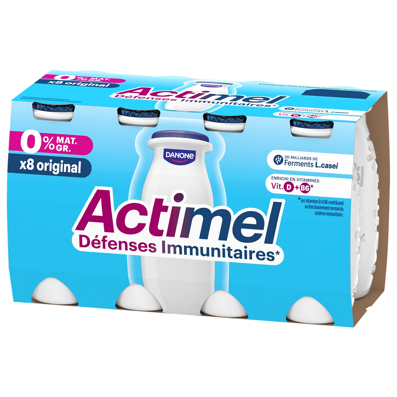 actimel original 0% matières grasse