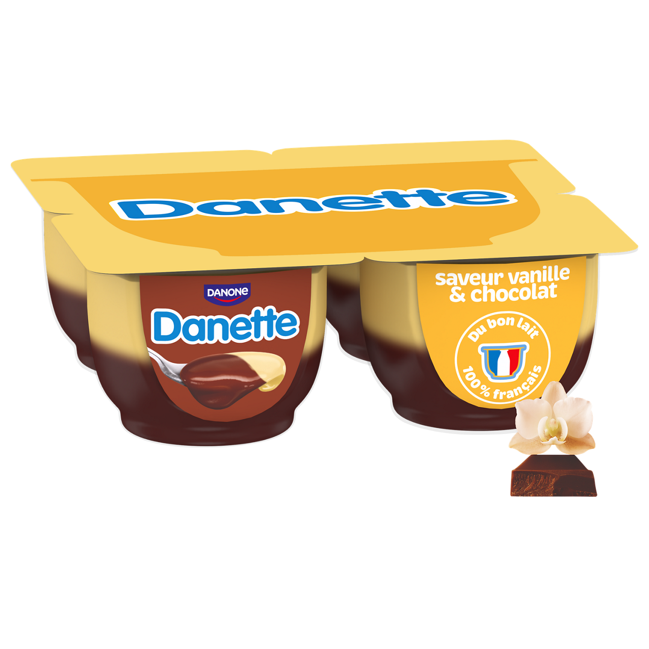 Crème dessert Vanille et Chocolat