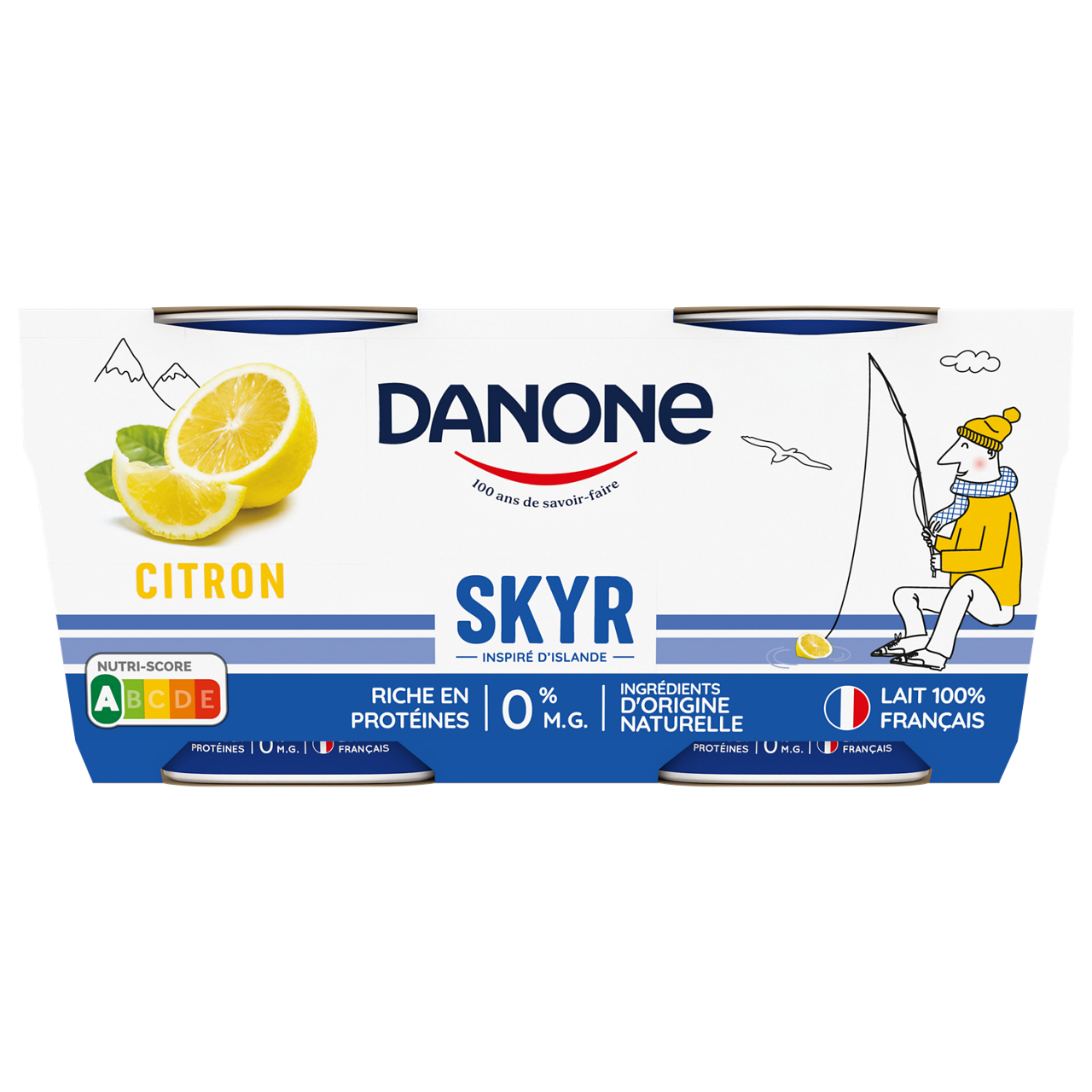 Danone Skyr Citron - 2x140g