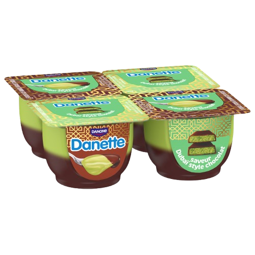 Crème dessert Pistache et Chocolat