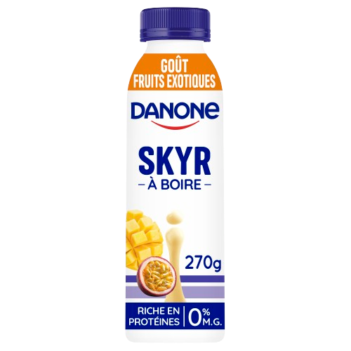 Danone Skyr à Boire Saveur Fruits Exotiques - 1x270g