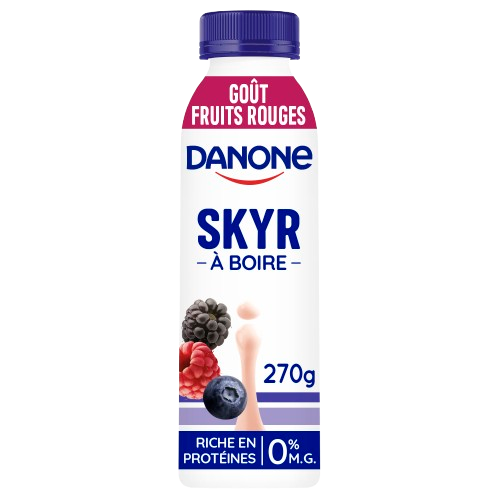 Danone Skyr à Boire Saveur Fruits Rouges - 1x270g