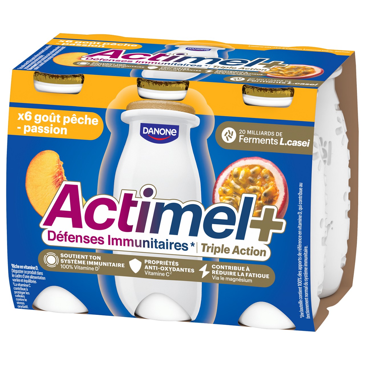 actimel triple action pêche passion
