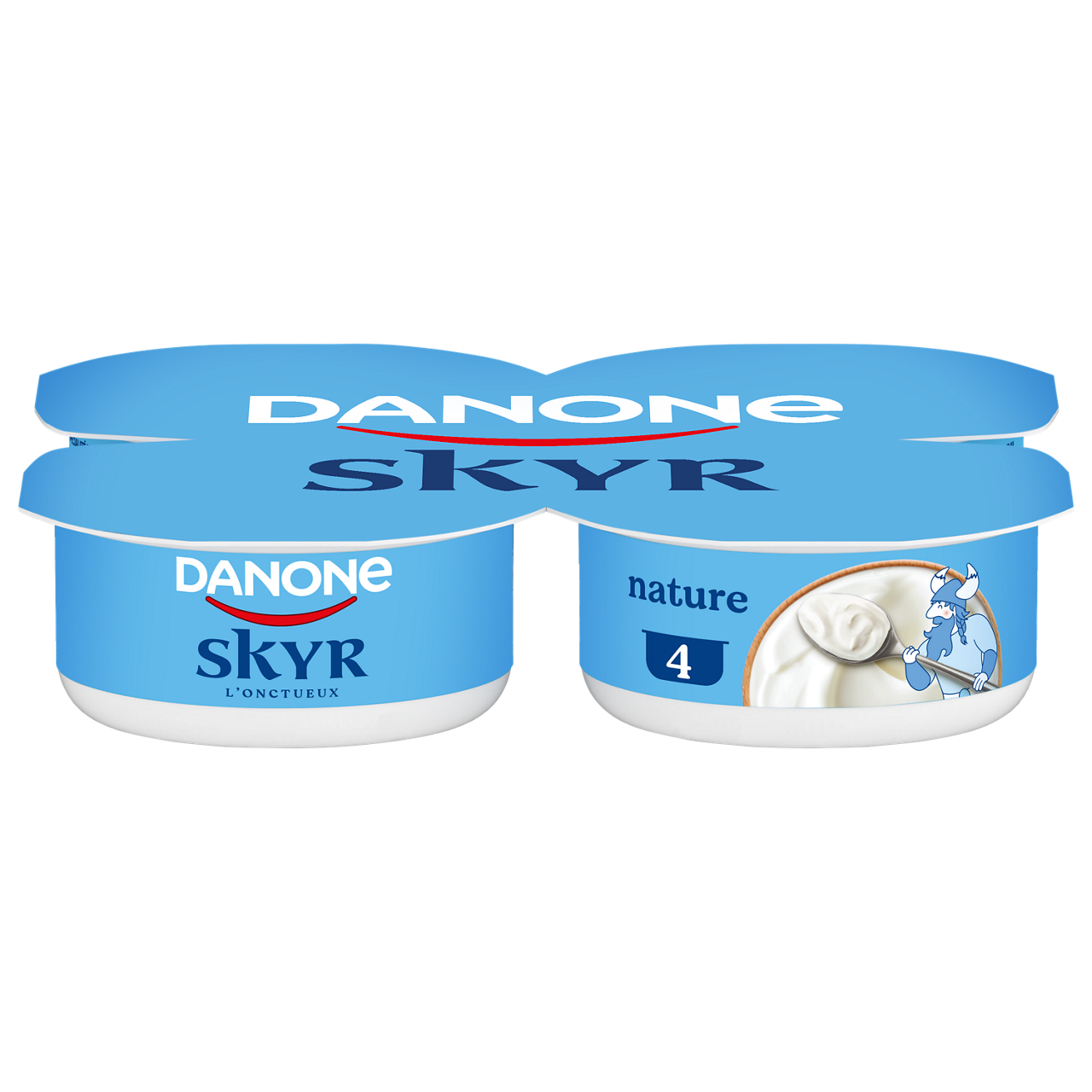 Danone Skyr l'Onctueux Nature - 4x100g