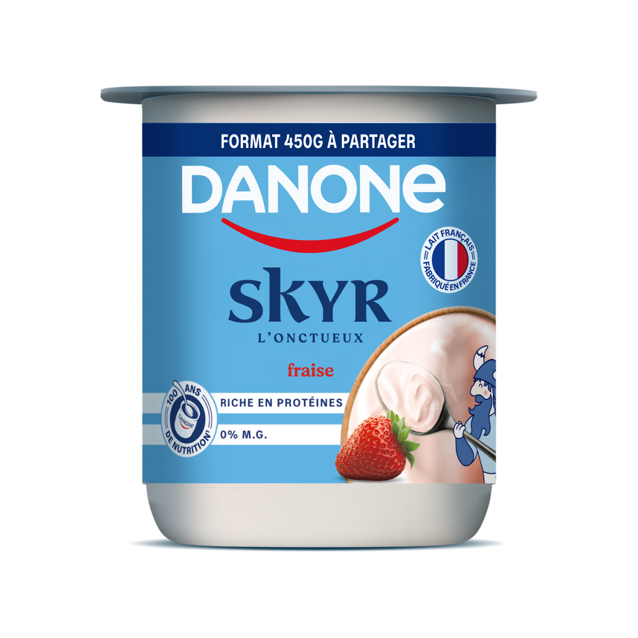 Danone Skyr l'Onctueux Fraise - 1x450g