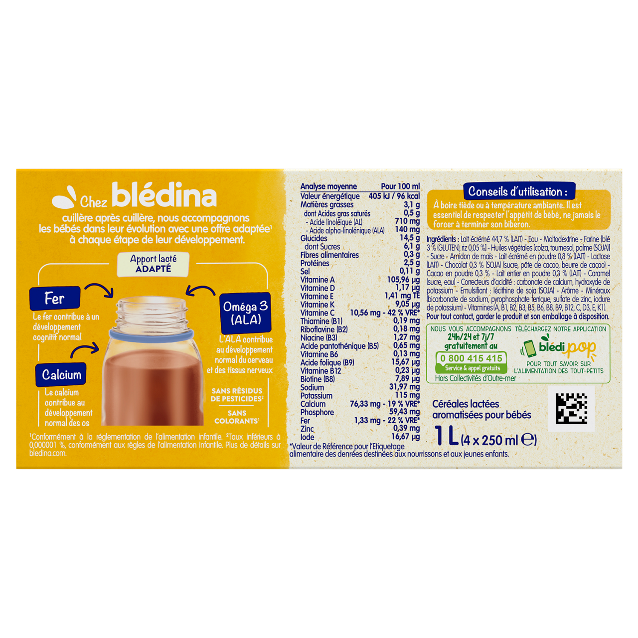 Choco Biscuit-12m+-250 ml