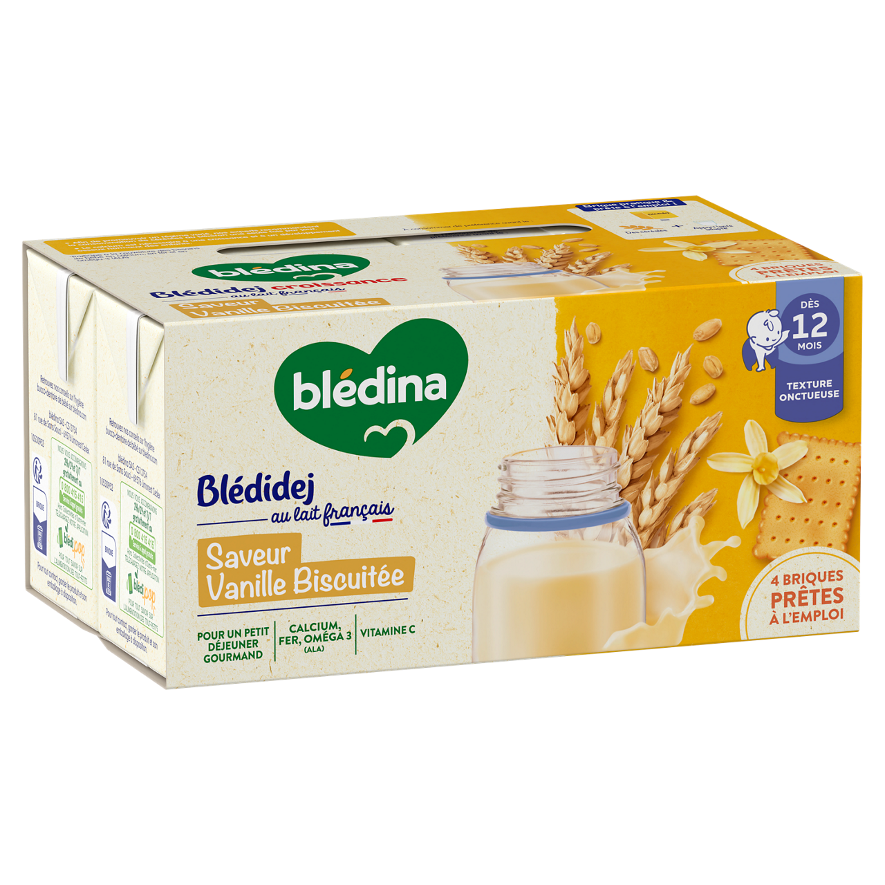 Biscuit vanilla-12m+-250 ml