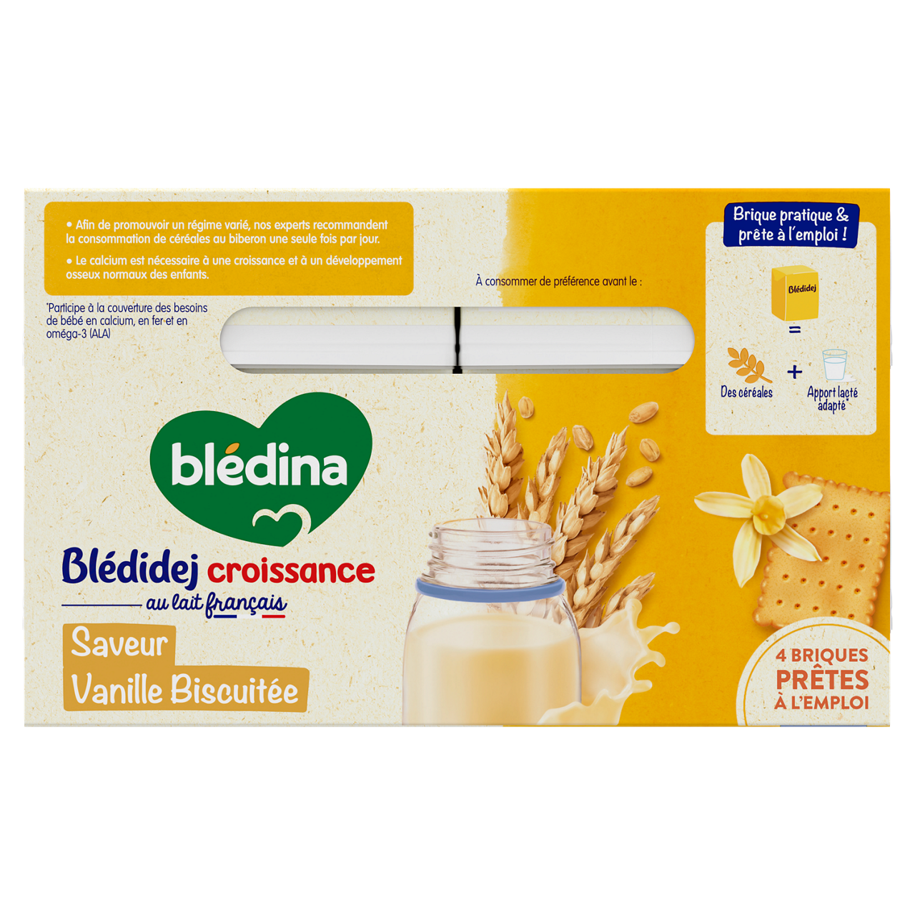 Biscuit vanilla-12m+-250 ml