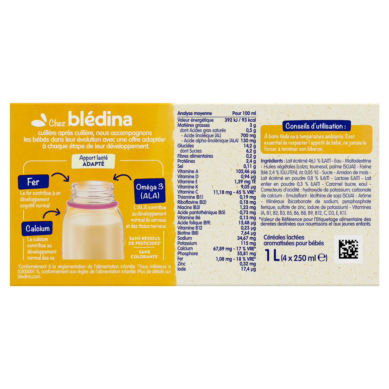 Biscuit - Cacao-6m+-250 ml