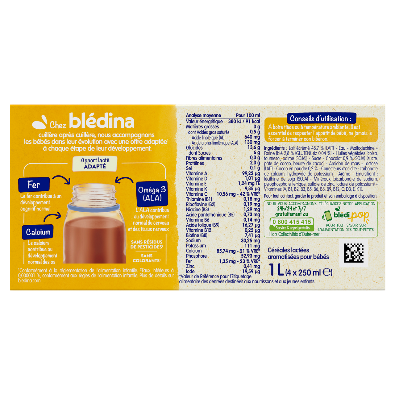 Wheat and Cacao-12m+-250 ml