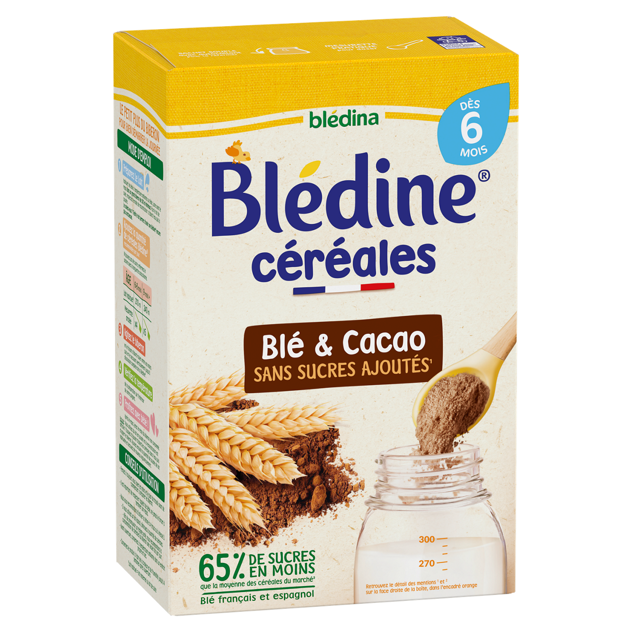 Blédina-Blédine-Cacao-6m+-400 g