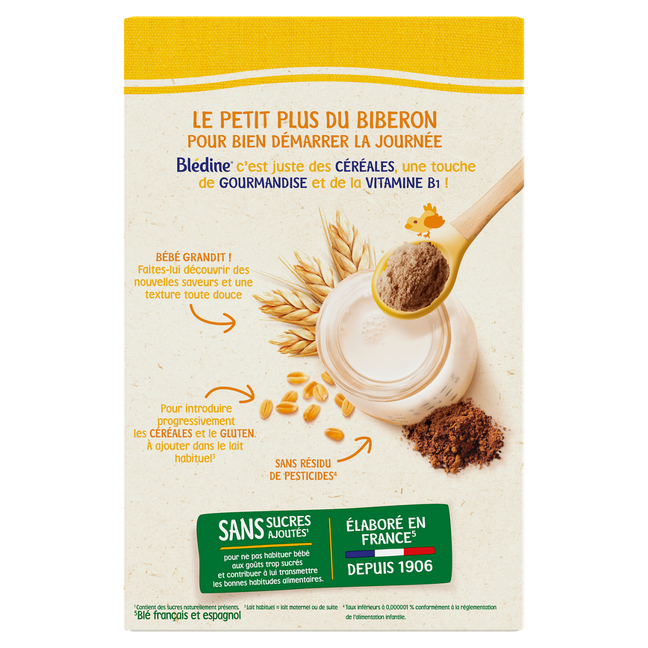 Blédina-Blédine-Cacao-6m+-400 g