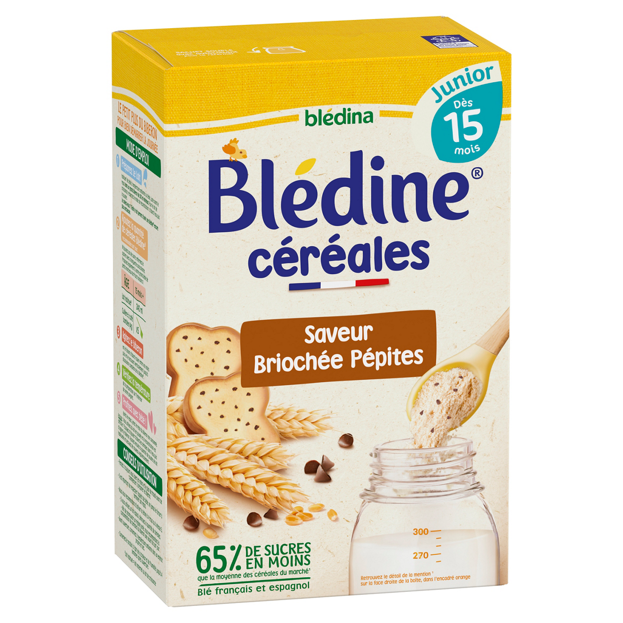 Blédina-Blédine Junior-Brioche Pepite-15m+-400 g