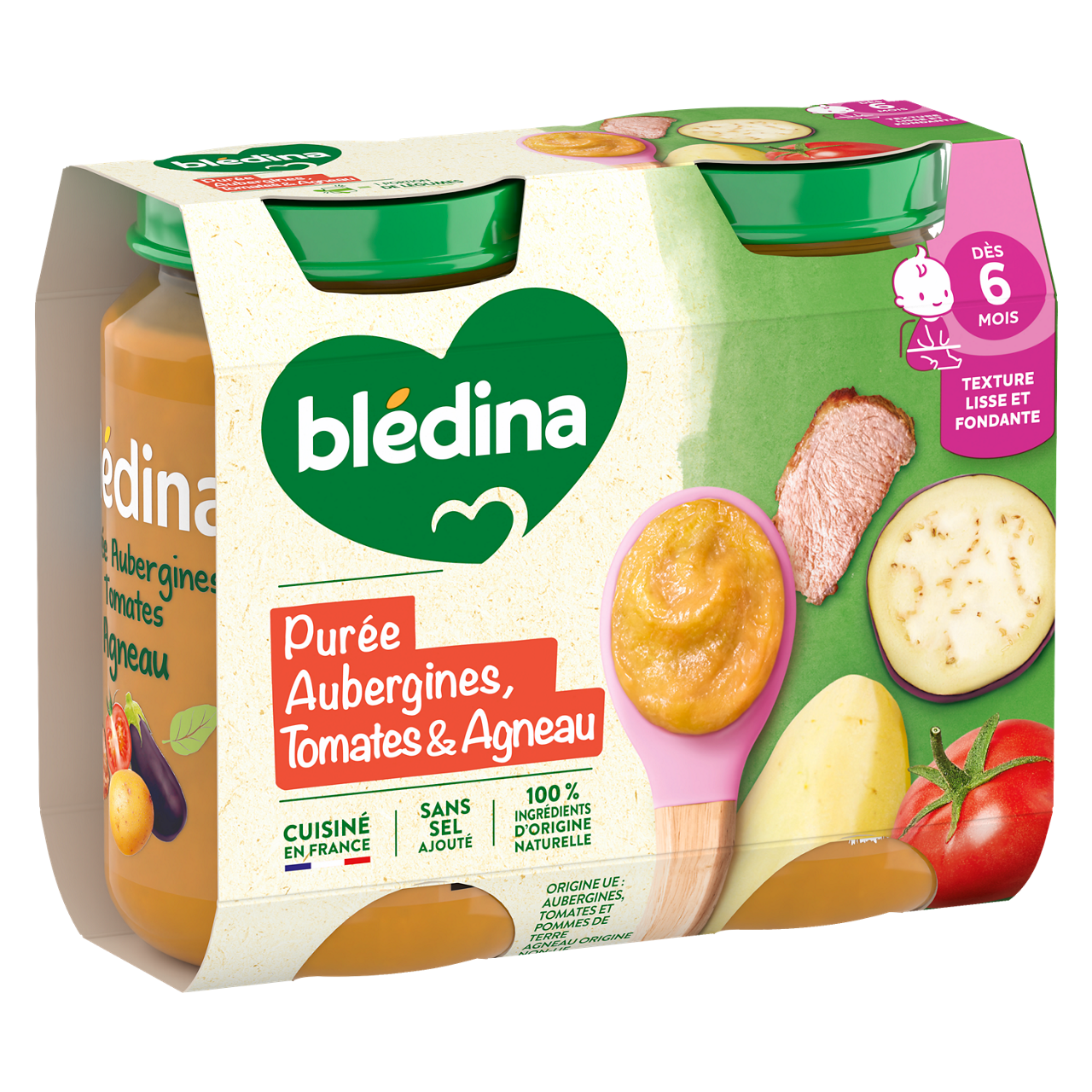 Eggplant Tomato Lamb-6m+-200 g