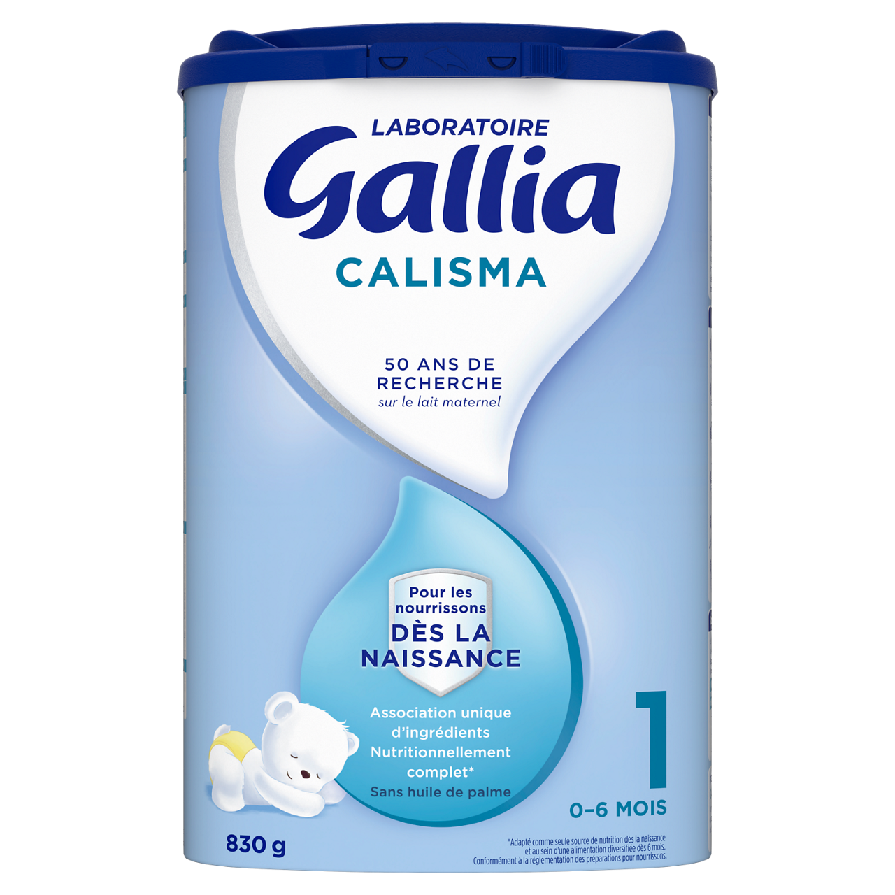 Laboratoire Gallia-Calisma-Unflavoured-0-6m-830 g