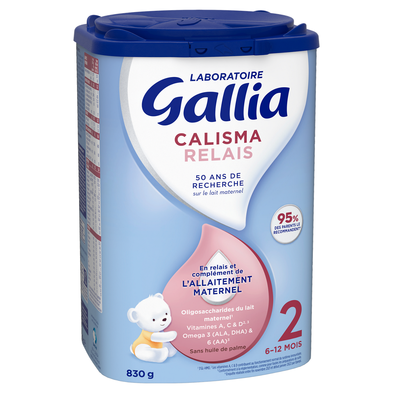 Laboratoire Gallia-Relais-Unflavoured-6-12m-830 g