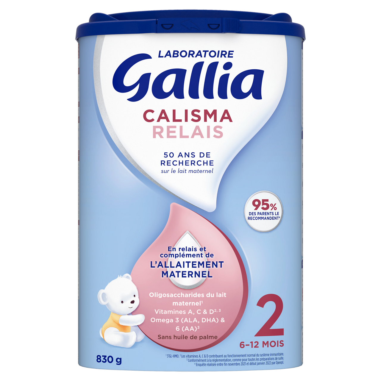 Laboratoire Gallia-Relais-Unflavoured-6-12m-830 g