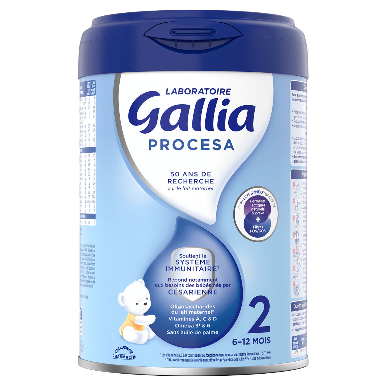 Gallia PROCESA 1er âge - 800 g