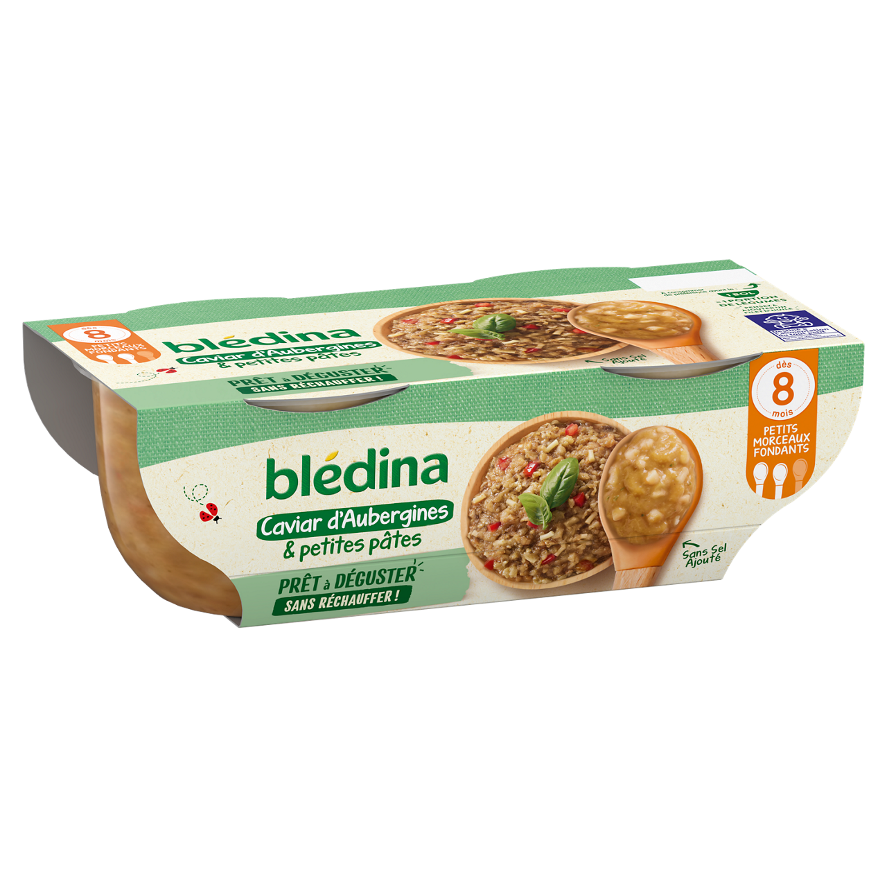 Blédina-Bledina-Eggplant Caviar-8m+-400 g