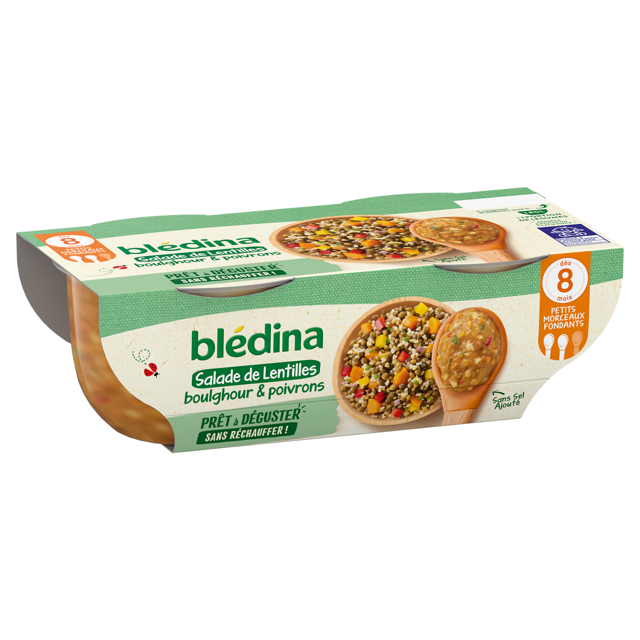 Blédina-Bledina-Lentils-8m+-400 g