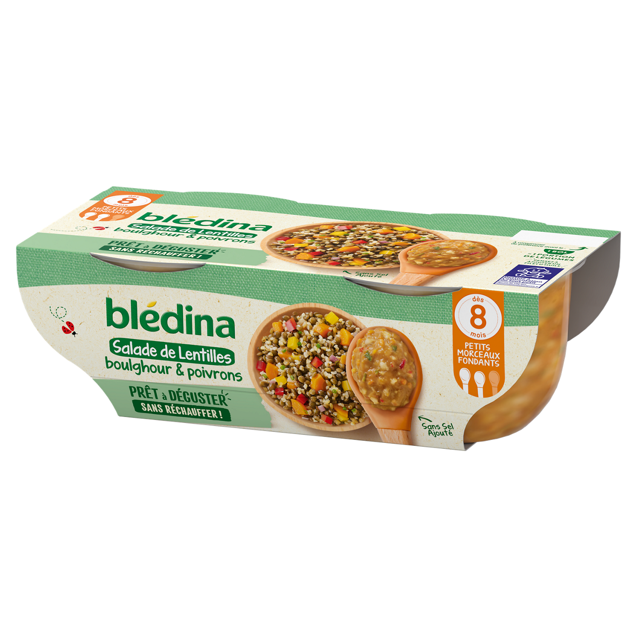 Blédina-Bledina-Lentils-8m+-400 g