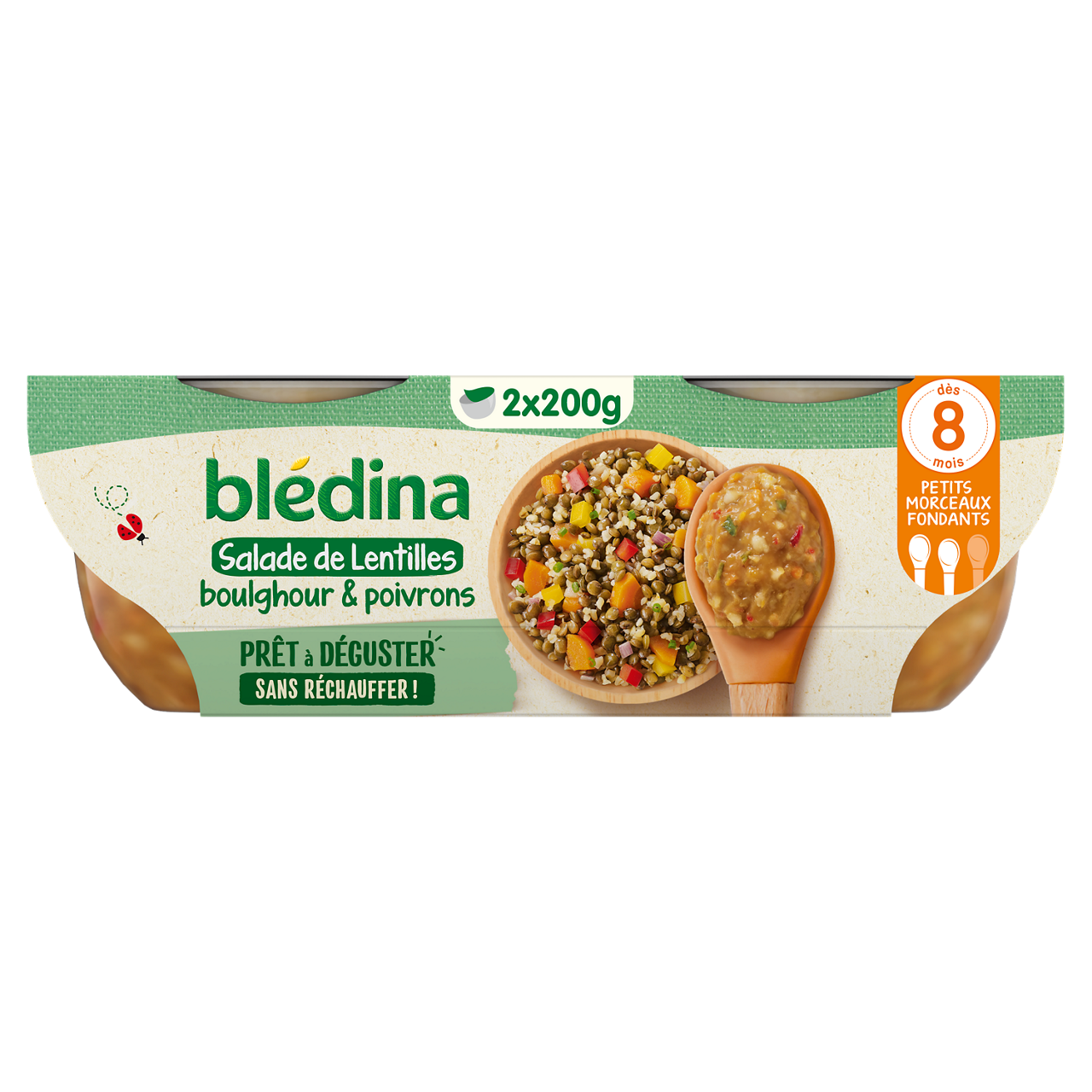 Bl�dina-Bledina-Lentil Salad-8m+-400 g