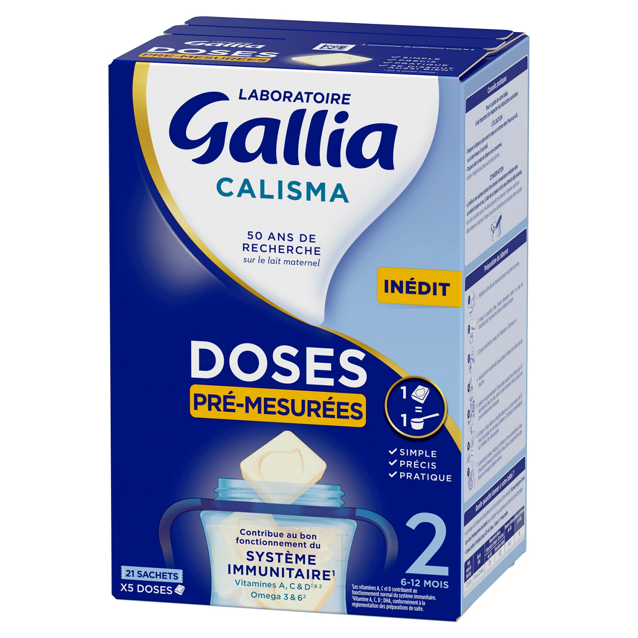 Laboratoire Gallia-Calisma-Unflavoured-6-12m-0,504KG