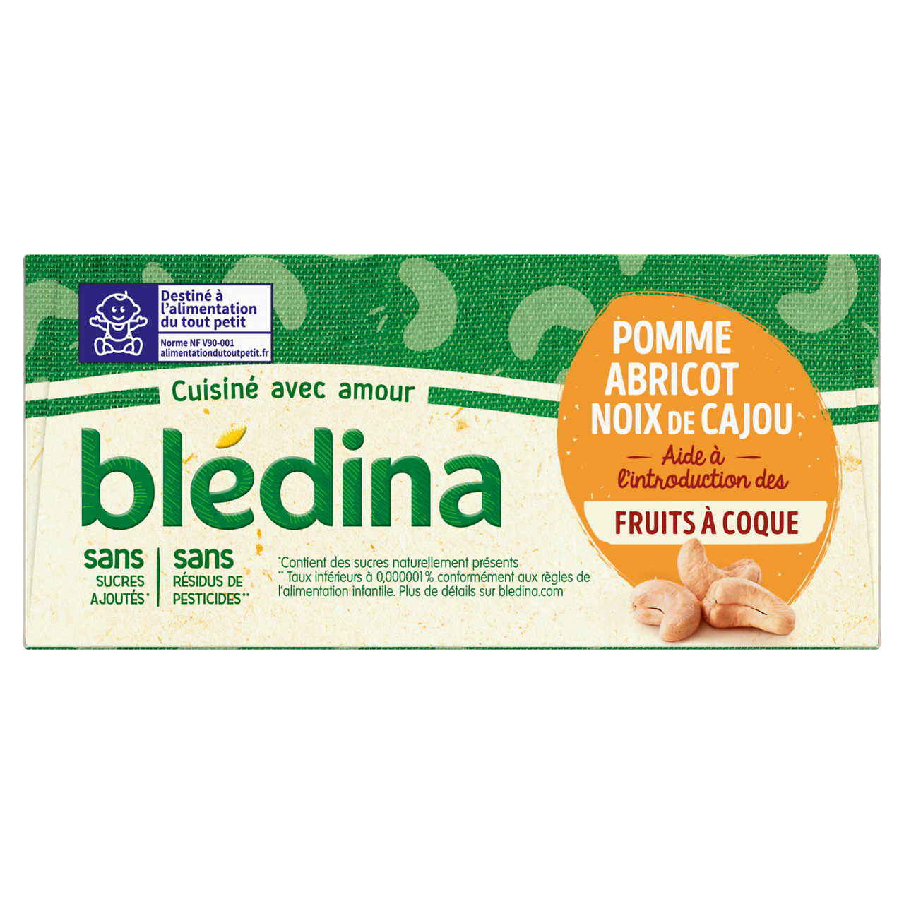 Blédina-Bledina-Apple & almond-6m+-360 g