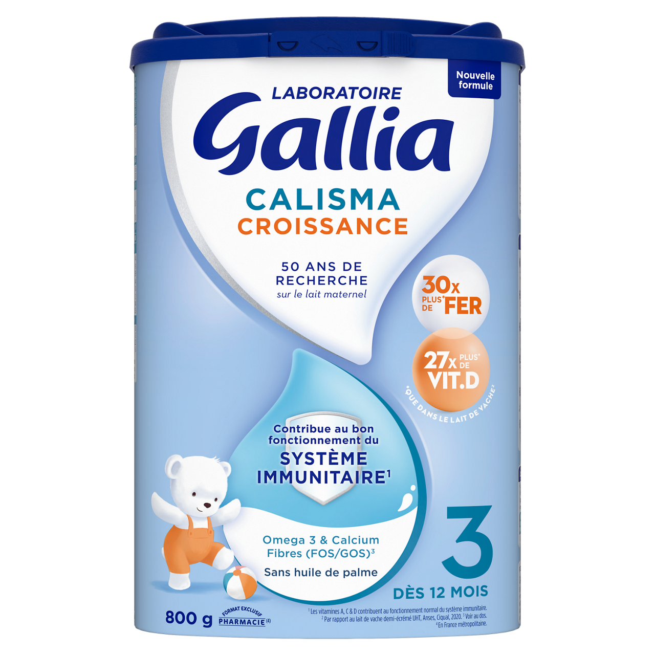 GALLIA CALISMA CROISSANCE 800G