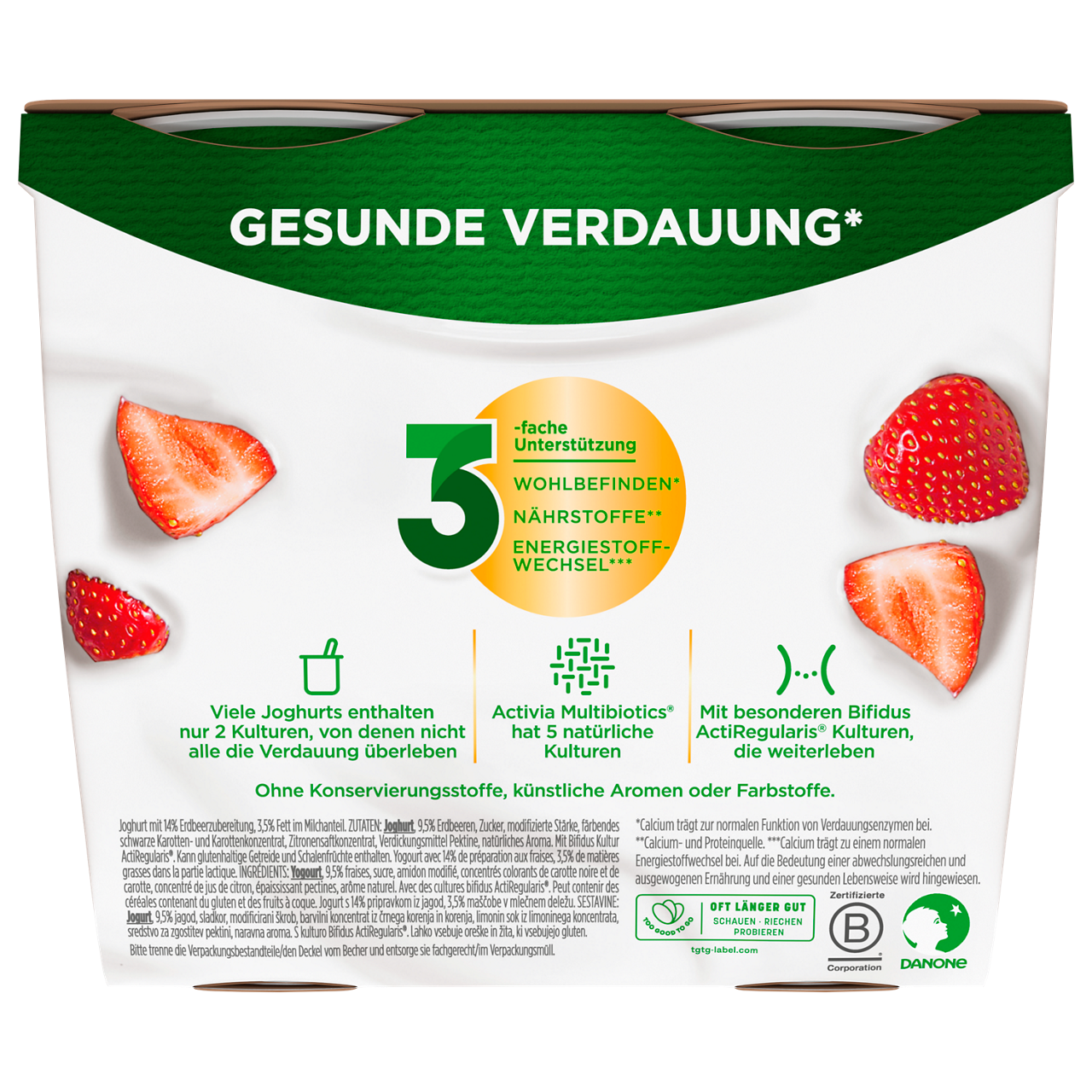 Activia Iris Strawberry