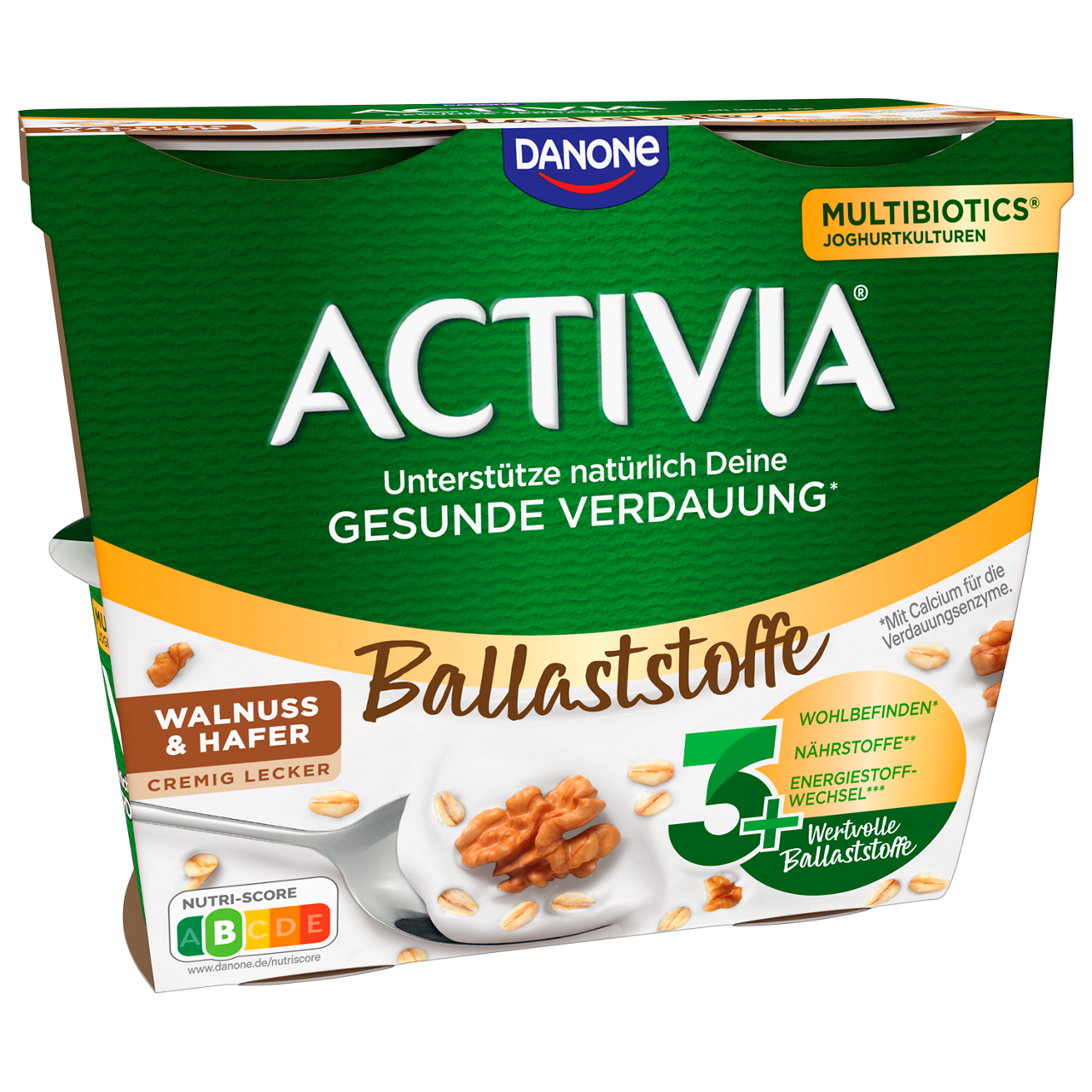 Activia Grainpower Walnut-Oat 