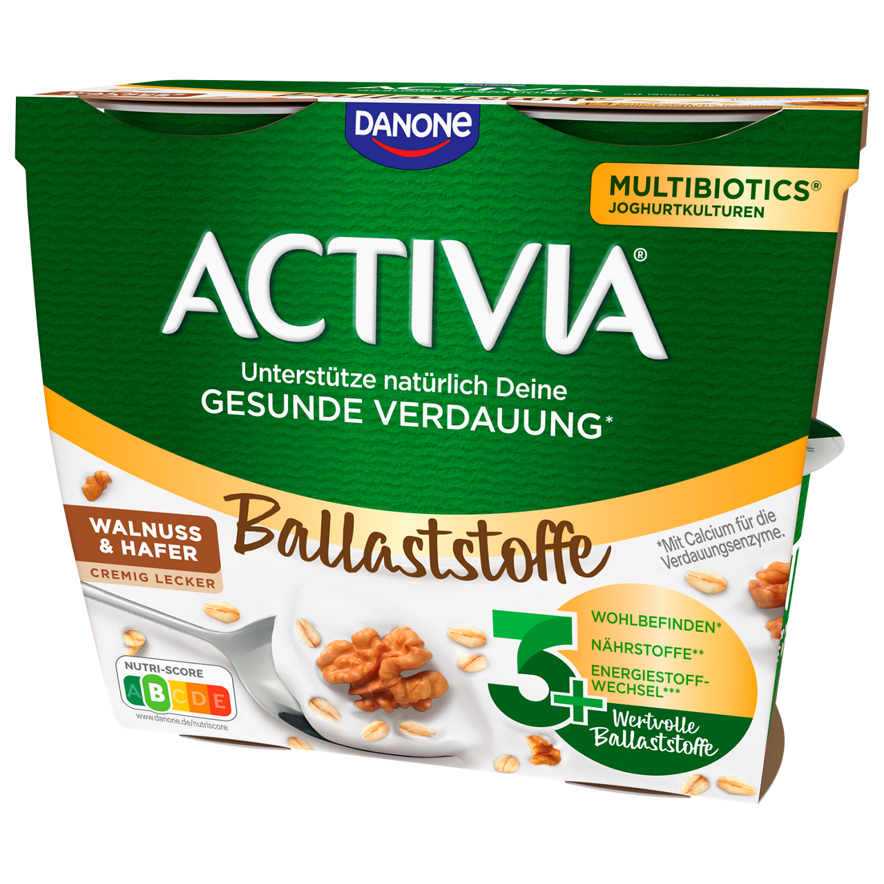 Activia Grainpower Walnut-Oat 