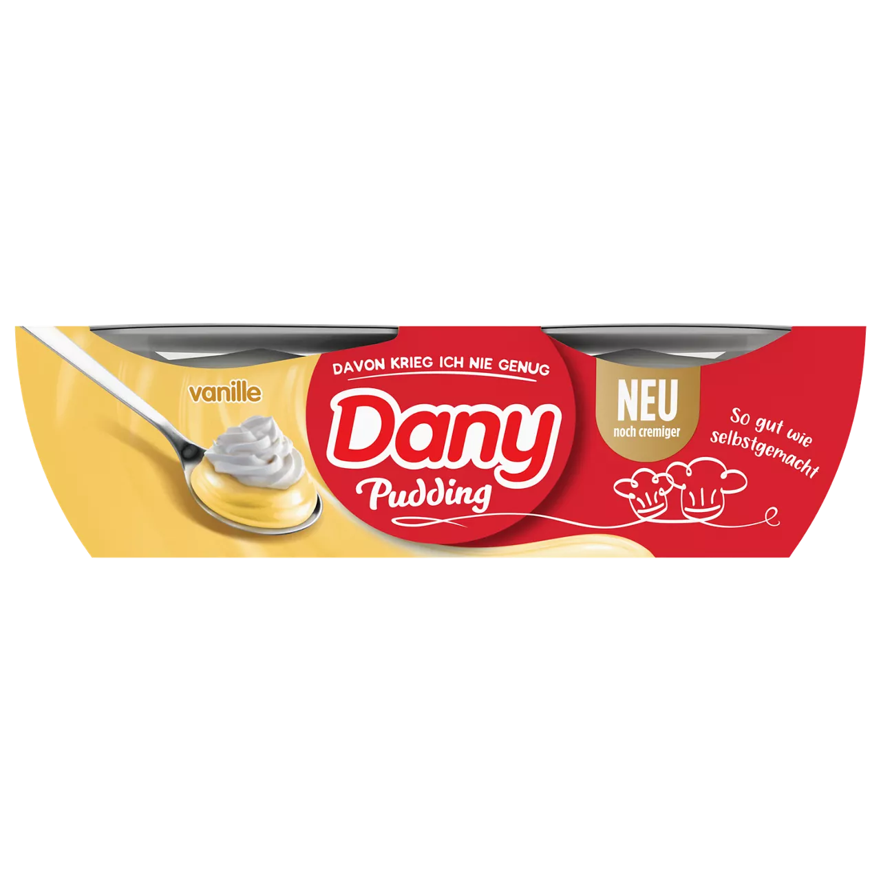 DANY MOU 2x60g(x4) Vanilla