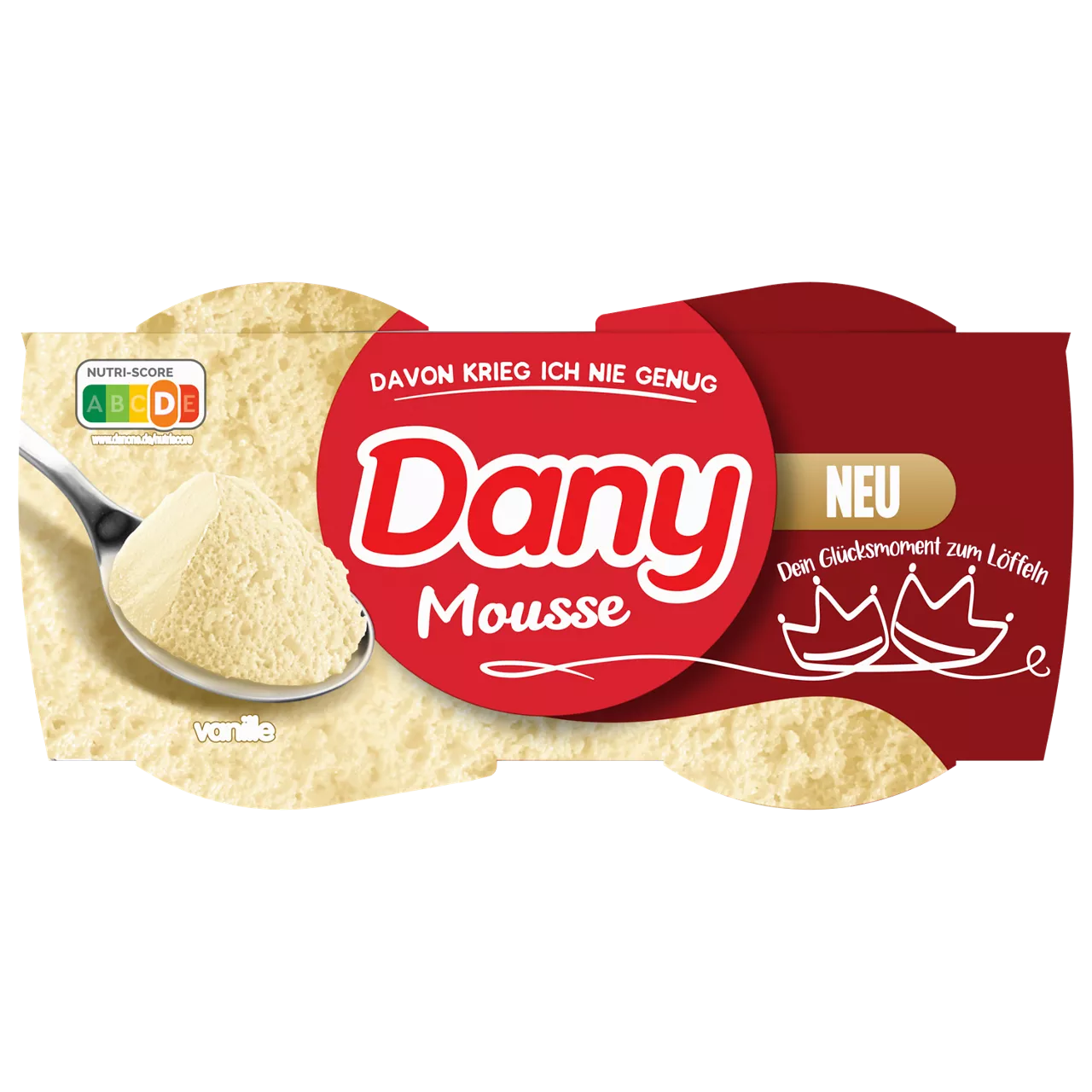 DANY MOU 2x60g(x4) Vanilla