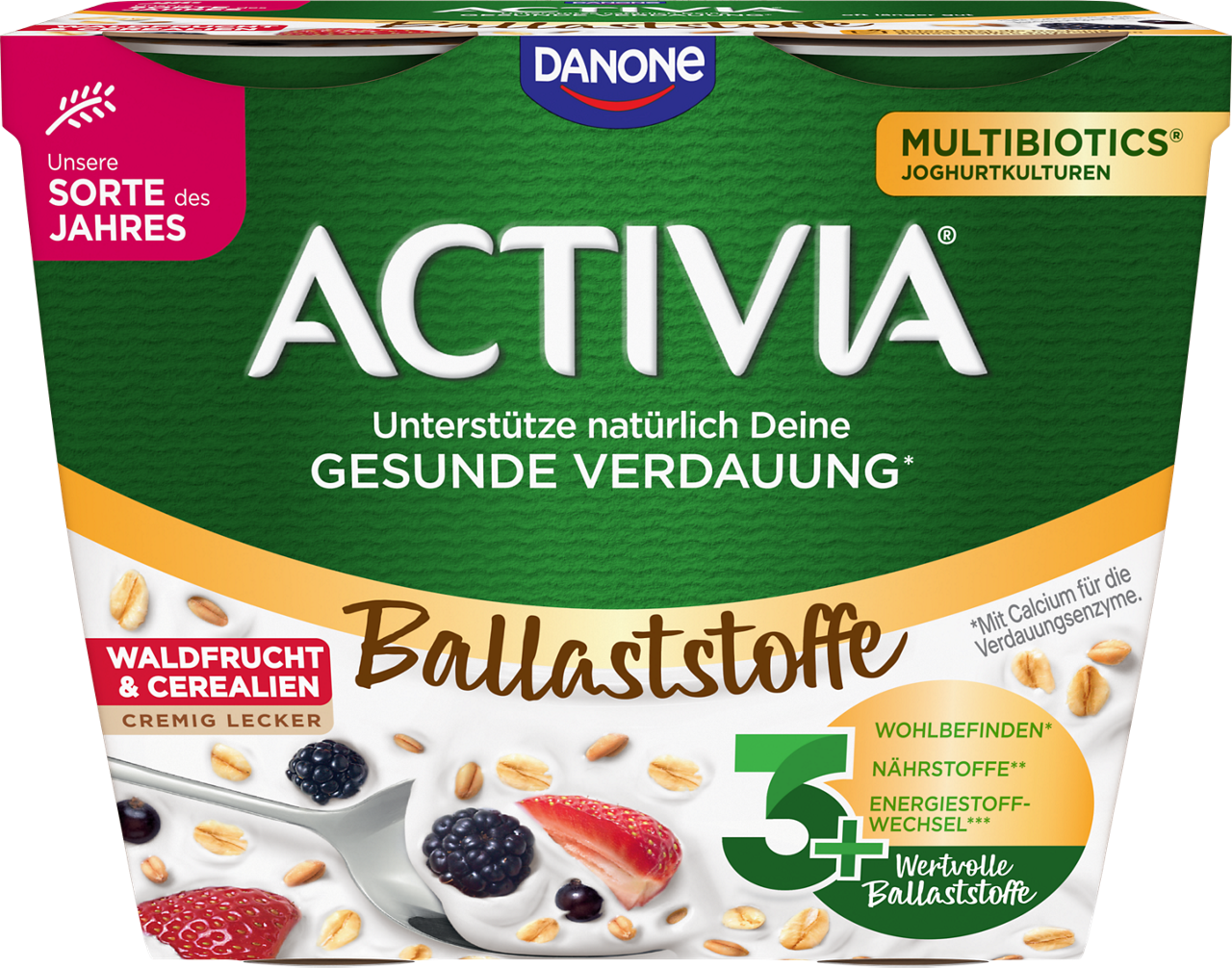 Activia Yearly Limited Edition Forest Fruit Cereals