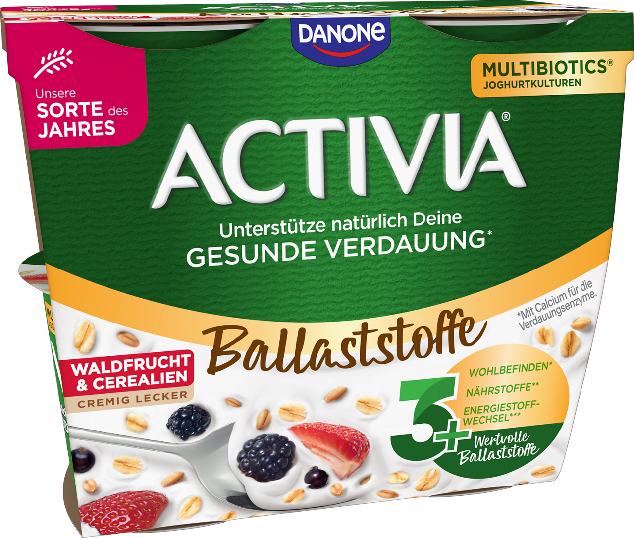 Activia Yearly Limited Edition Forest Fruit Cereals