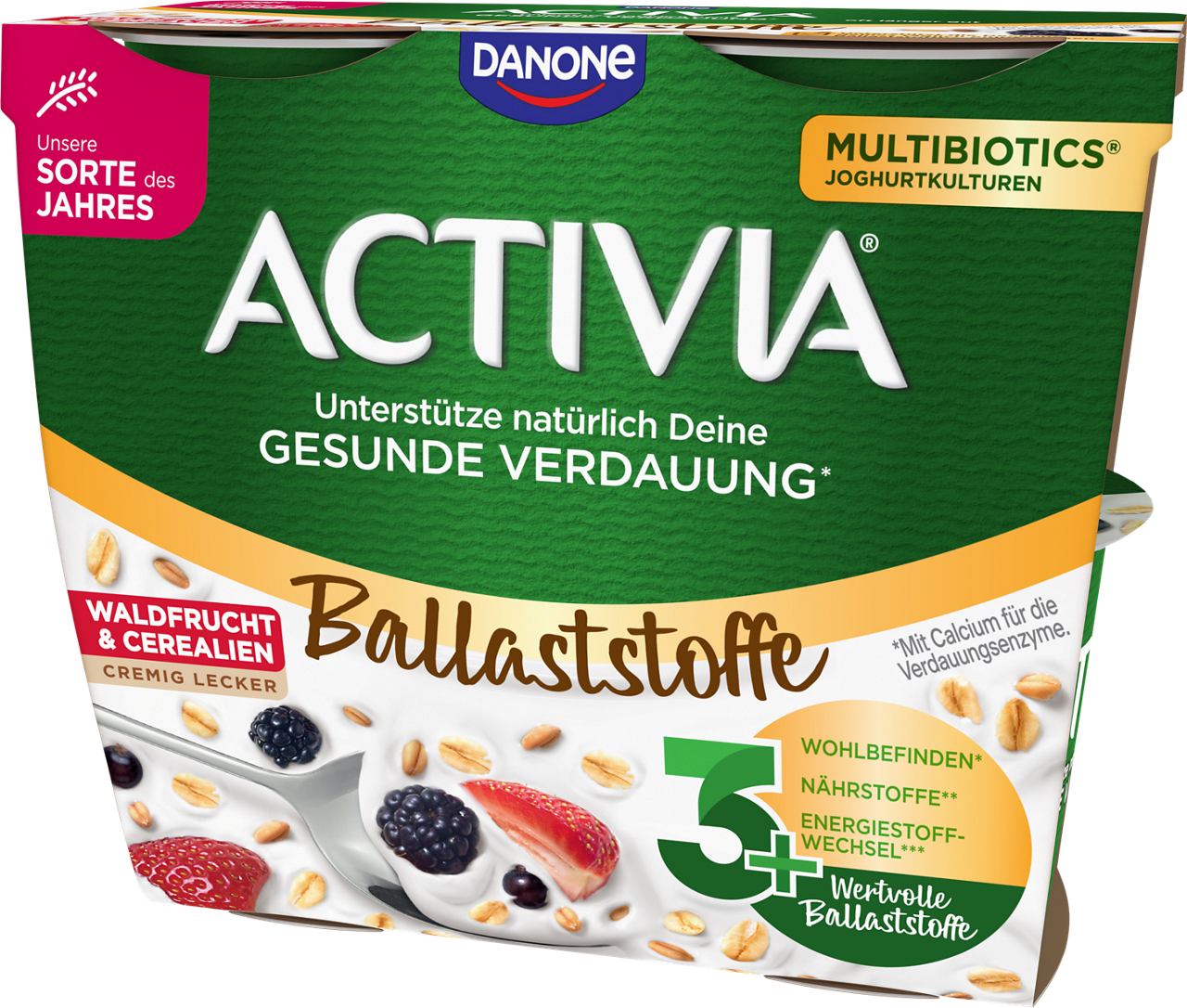 Activia Yearly Limited Edition Forest Fruit Cereals