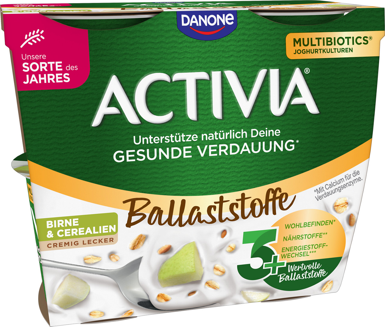 Activia Yearly Limited Edition Pear Cereals