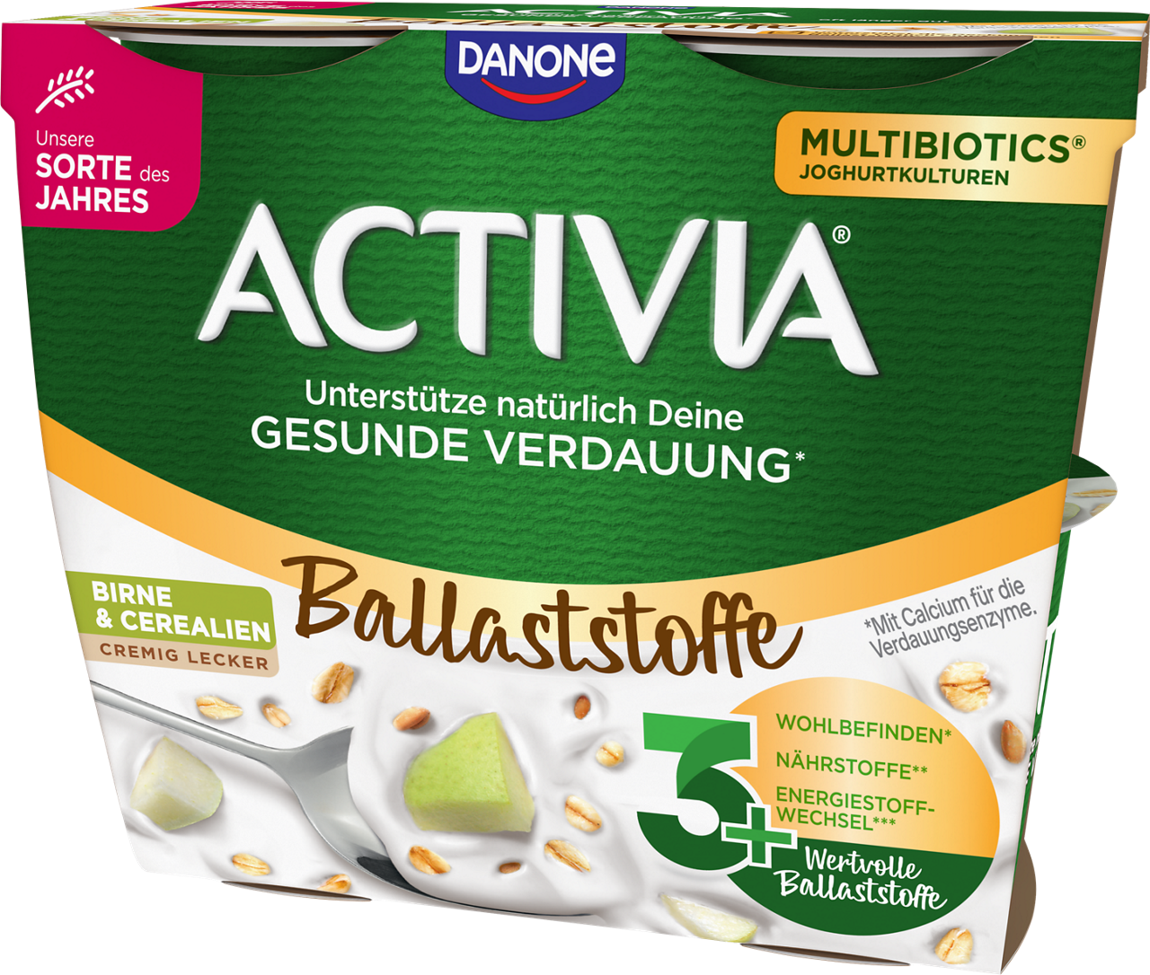 Activia Yearly Limited Edition Pear Cereals