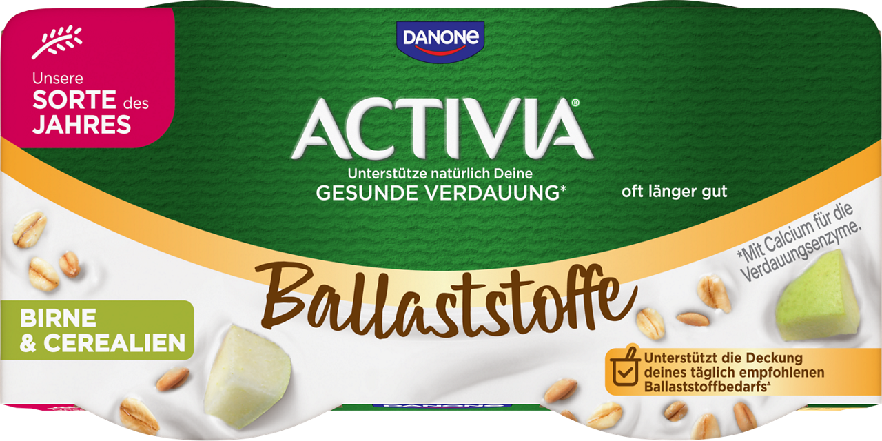 Activia Yearly Limited Edition Pear Cereals