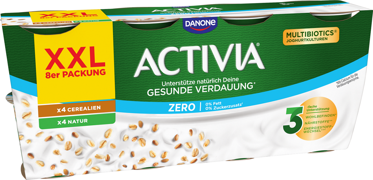 Activia XXL ZERO Cereals Plain