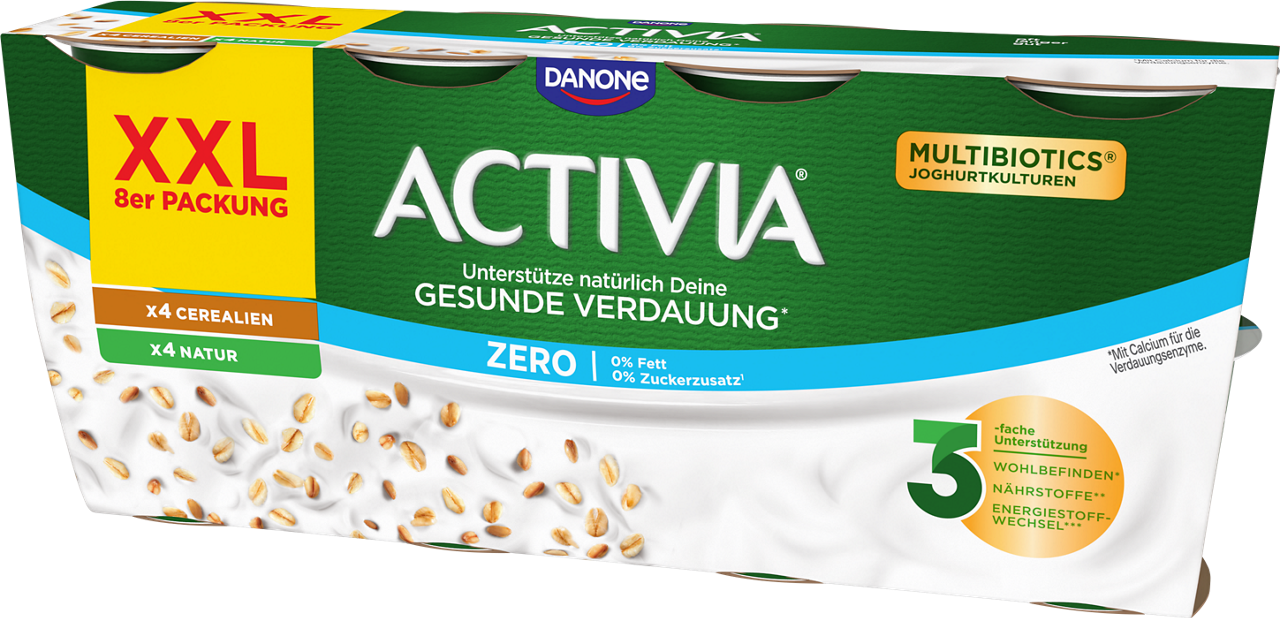 Activia XXL ZERO Cereals Plain