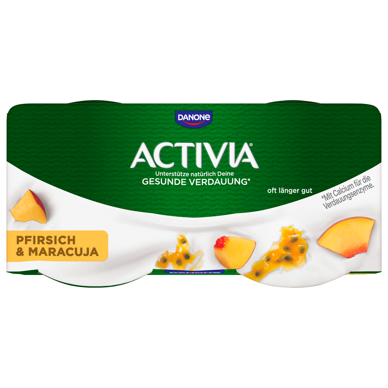 Activia Iris Peach-Passion Fruit