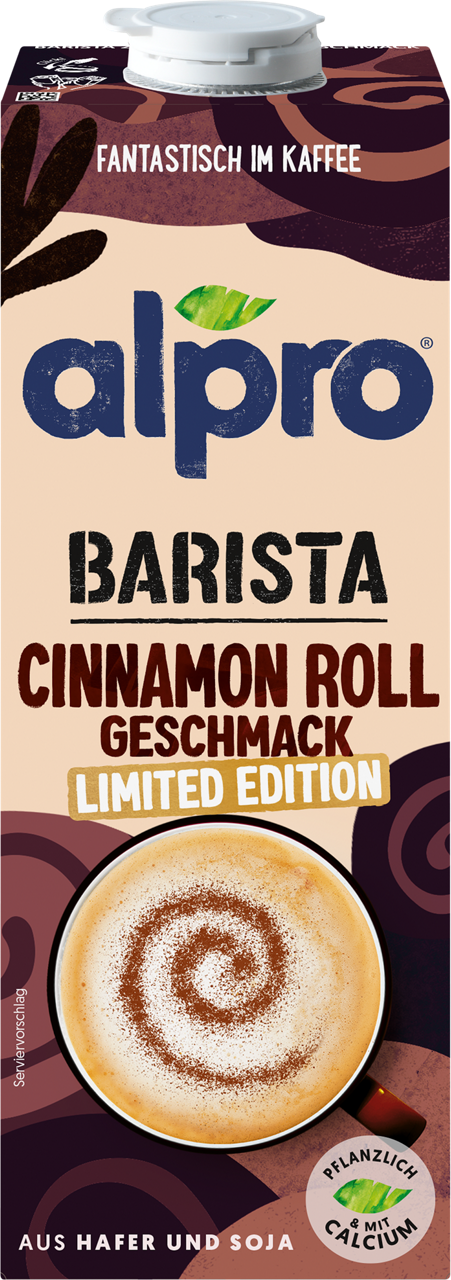 Alpro® Baristadrink Cinnamon Roll Geschmack