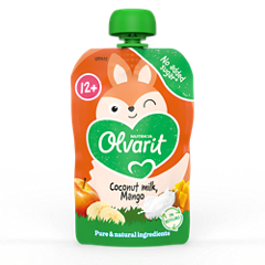 Olvarit Coconut milk, Mango
