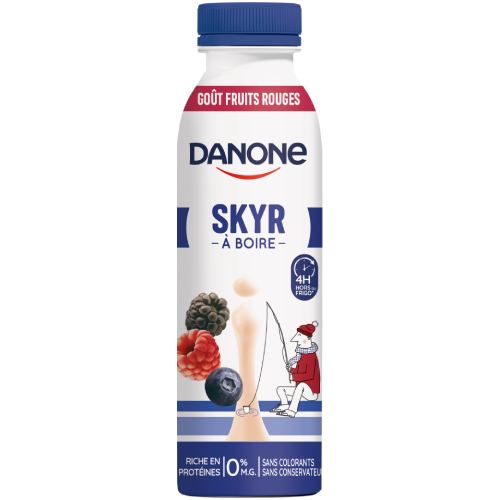 Danone Skyr à boire fruits rouges