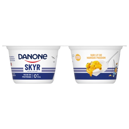Danone Skyr sur lit Mangue Passion - 2x145g