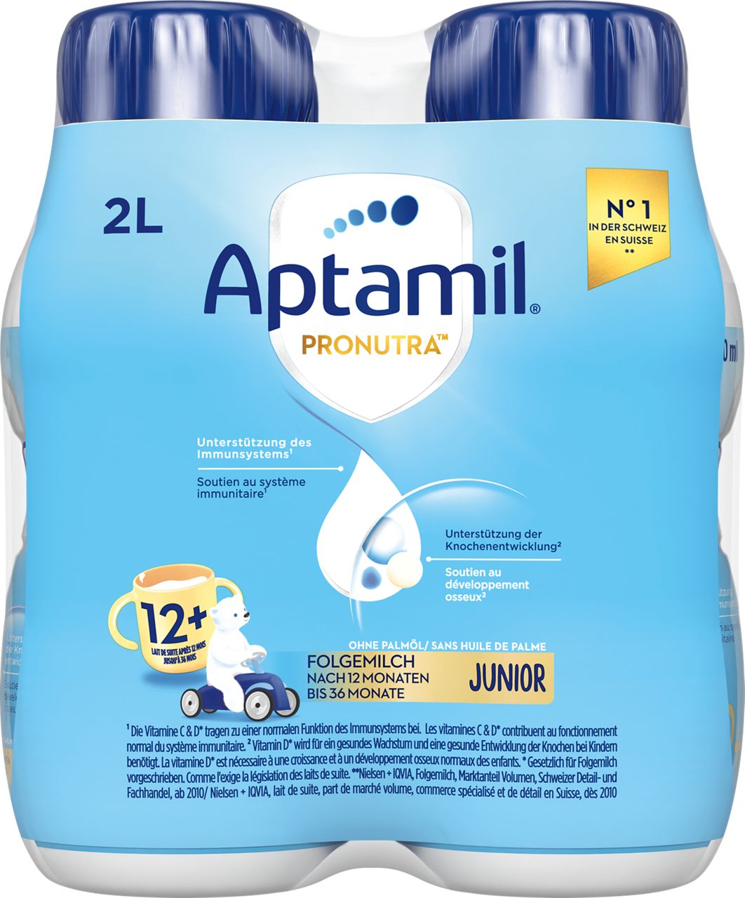 APTAMIL PRONUTRA JUNIOR 12+ 4x500ml 2L