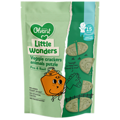  Olvarit Little Wonders Erwten & Basilicum Puzzle Crackers