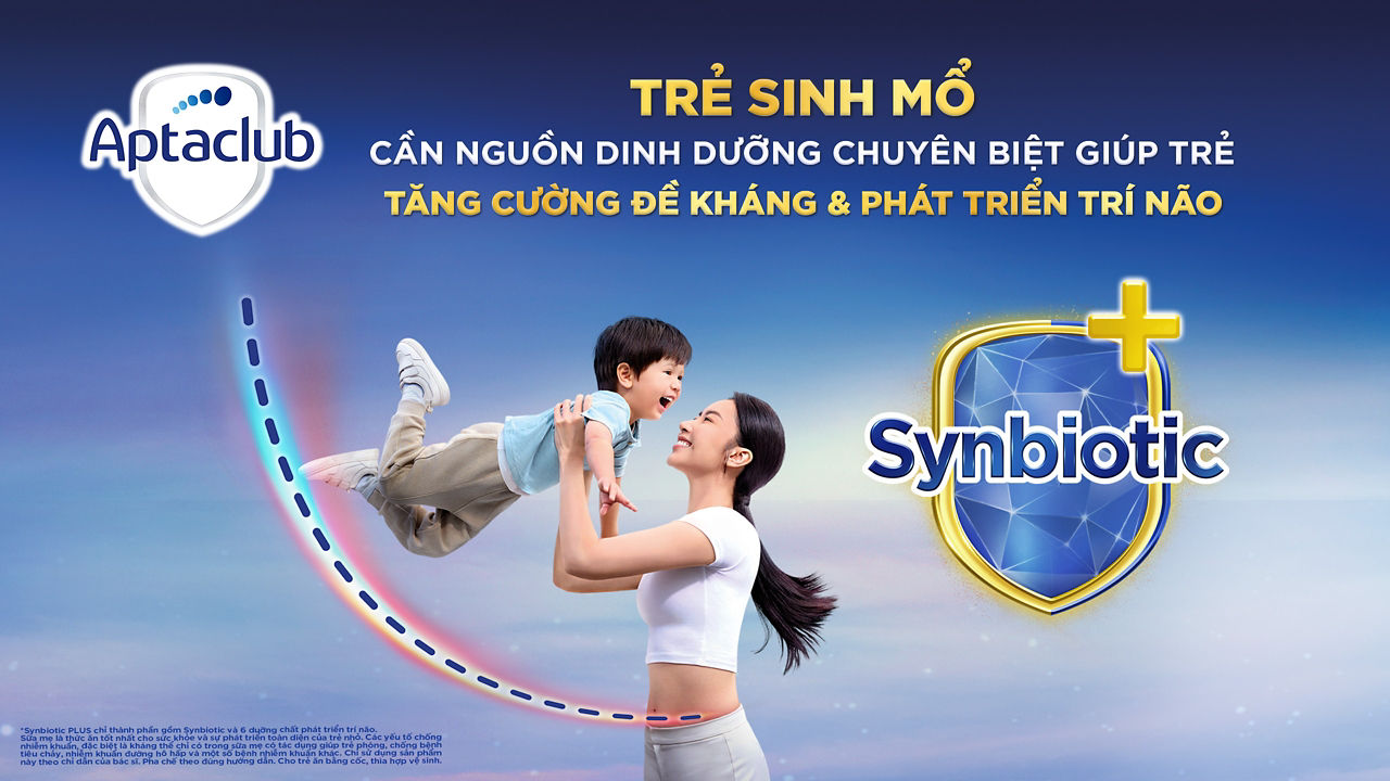 Trẻ sinh mổ cần nguồn dinh dưỡng chuyên biệt giúp trẻ tăng cường đề kháng & phát triển trí não